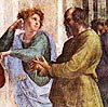 Detail from Raphael’s <em>School of Athens</em>